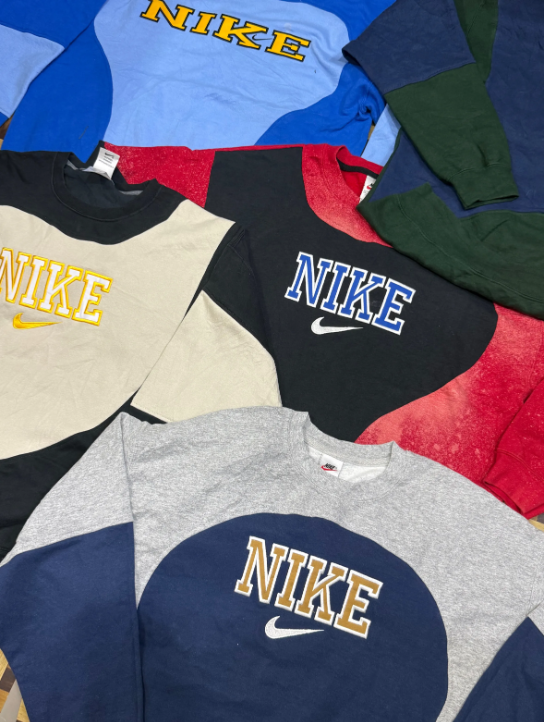 Nike Rework style sweatshirts (20pcs)